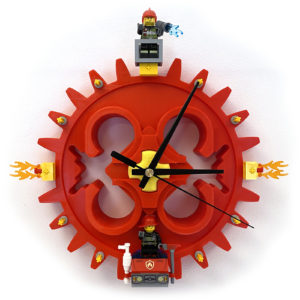 Lego Inspired 3D Printed Clock