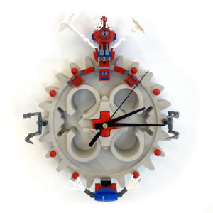 Lego Inspired 3D Printed Spiderman Clock